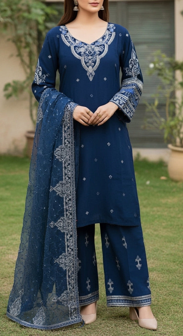 3 PC Embellished Suit PF6000