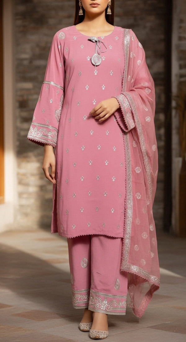 طقم مطرّز 3 قطع PF6004