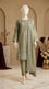 3 PC Embellished Cotton Suit PF600940