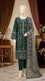 3 PC Embellished Cotton Suit PF610011