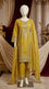 3 PC Embellished Cotton Suit PF613806
