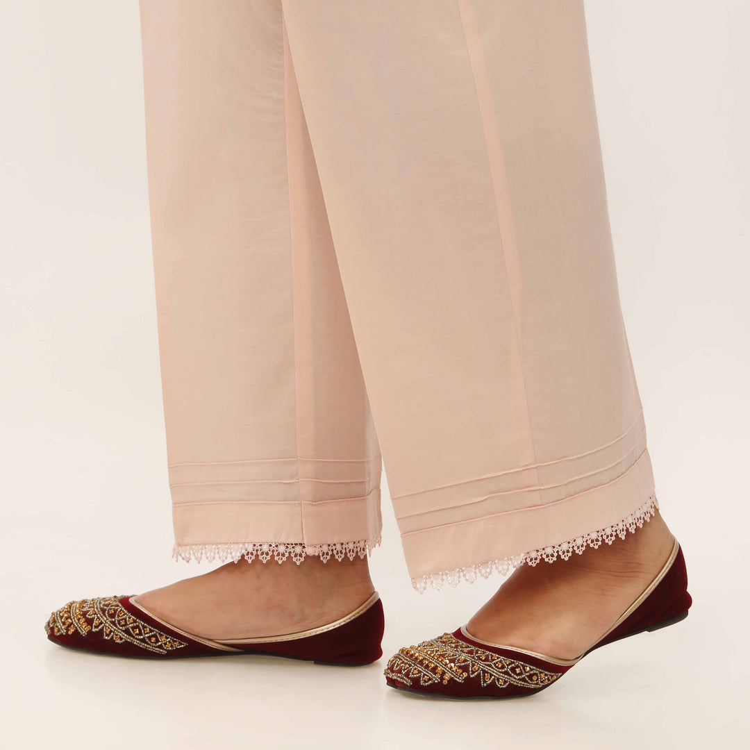 Peach Cotton Cambric Trouser PL4101