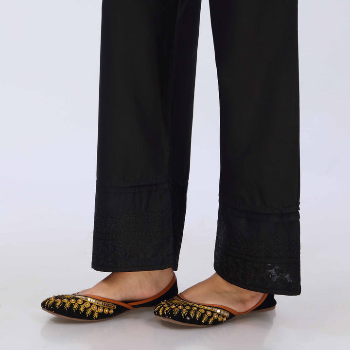 Black Cotton Cambric Trouser PL5068