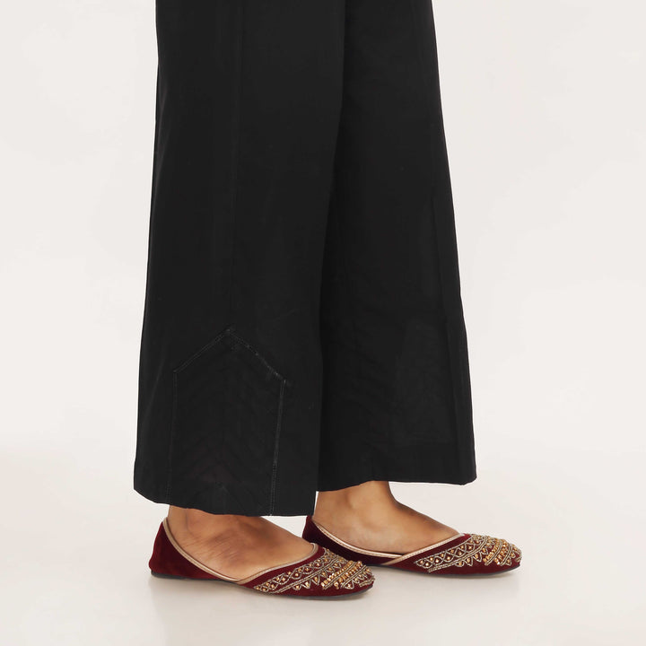 Black Cotton Cambric Trouser PL5101