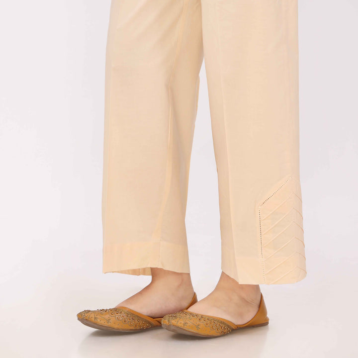 Beige Cotton Cambric Trouser PL5102