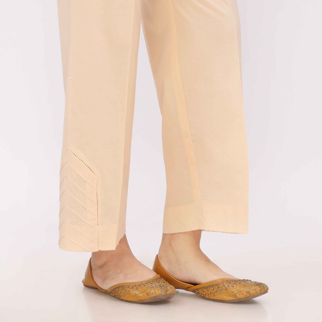 Beige Cotton Cambric Trouser PL5102