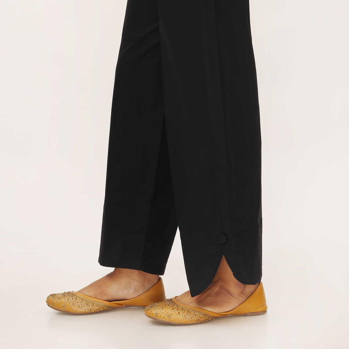 Black Cotton Cambric Trouser PL5107
