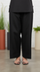 Black Cotton Cambric Farshi Shalwar PL5116