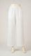 Off/White Plain Cambric Trouser Pl604093