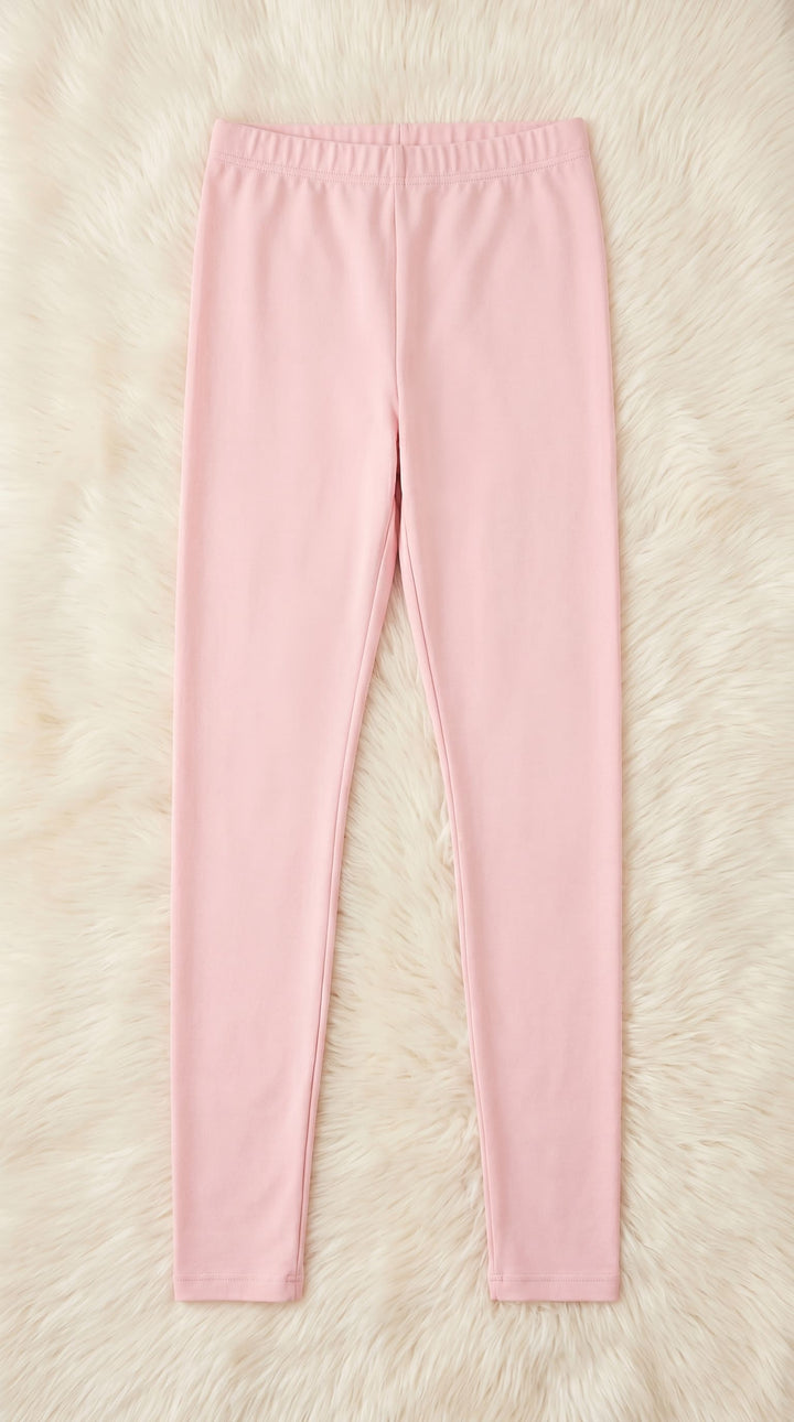 Peach Color Plain Tights PN2060