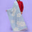 Sky Blue Acrylic Winter Stole PN4287