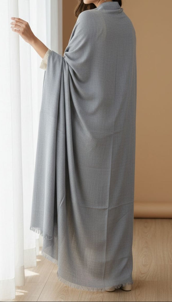 وشاح شتوي رمادي PN5002