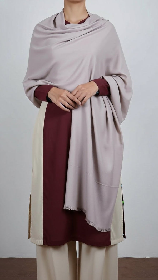 Beige Winter Stole PN5022