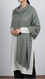 Green Winter Stole PN5025