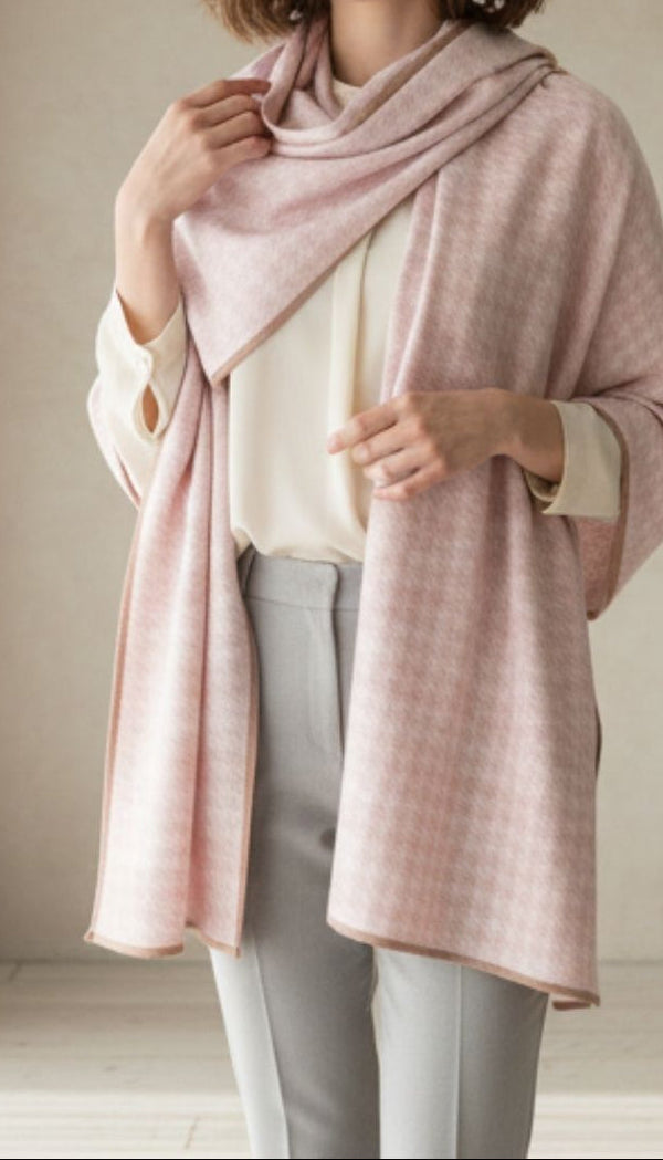Pink Winter Stole PN5027