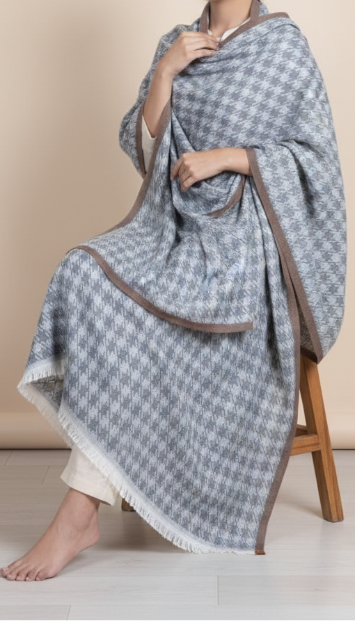 وشاح بيج شتوي PN5034