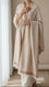 Khaki Winter Stole PN5106
