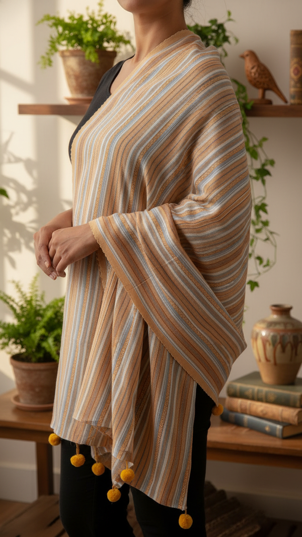 Yellow Winter Stole PN5115