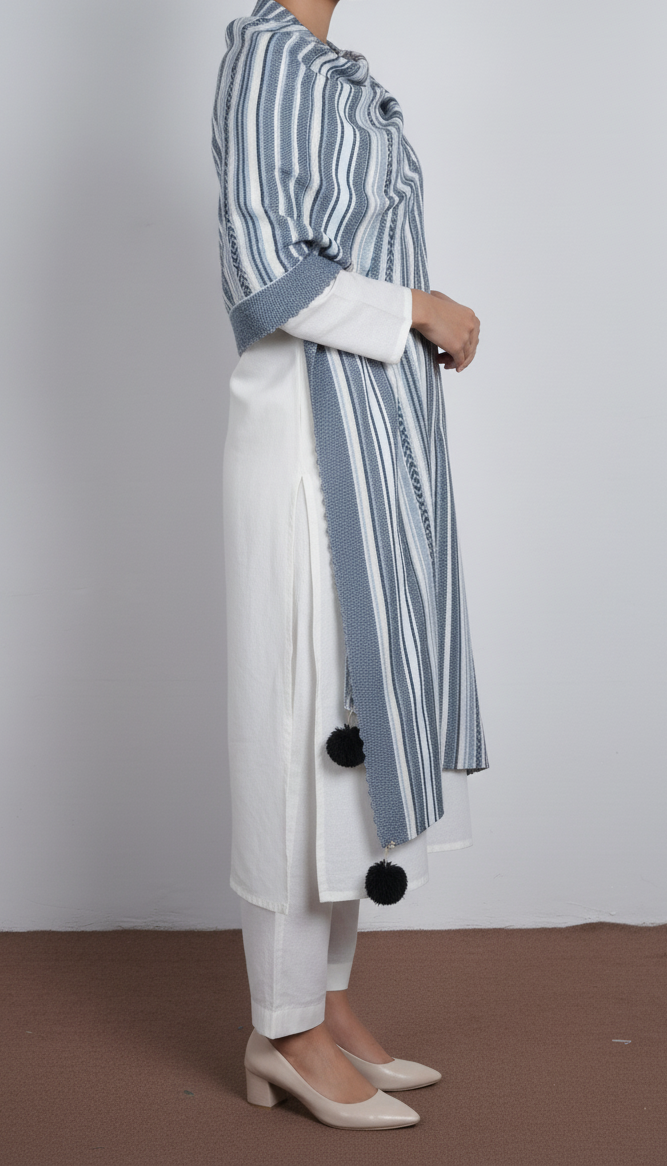 Black Winter Stole PN5119