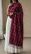 وشاح الشتاء العنابي PN5126