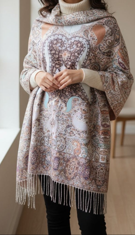Silver Winter Stole PN5168