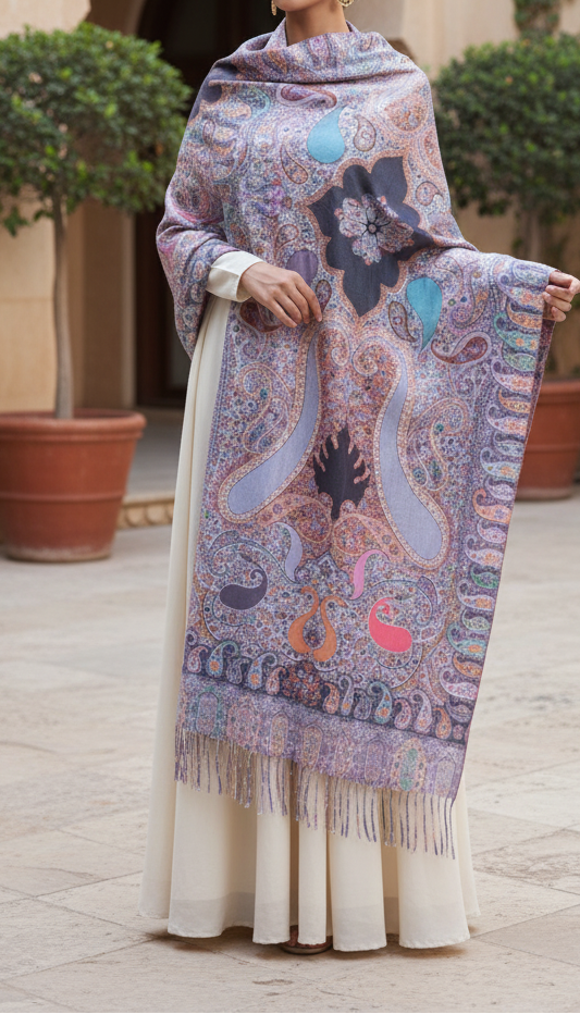 Pink Winter Stole PN5177