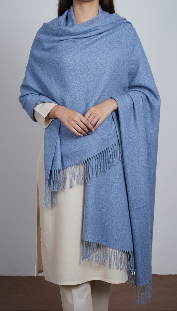 Blue Winter Stole PN5213