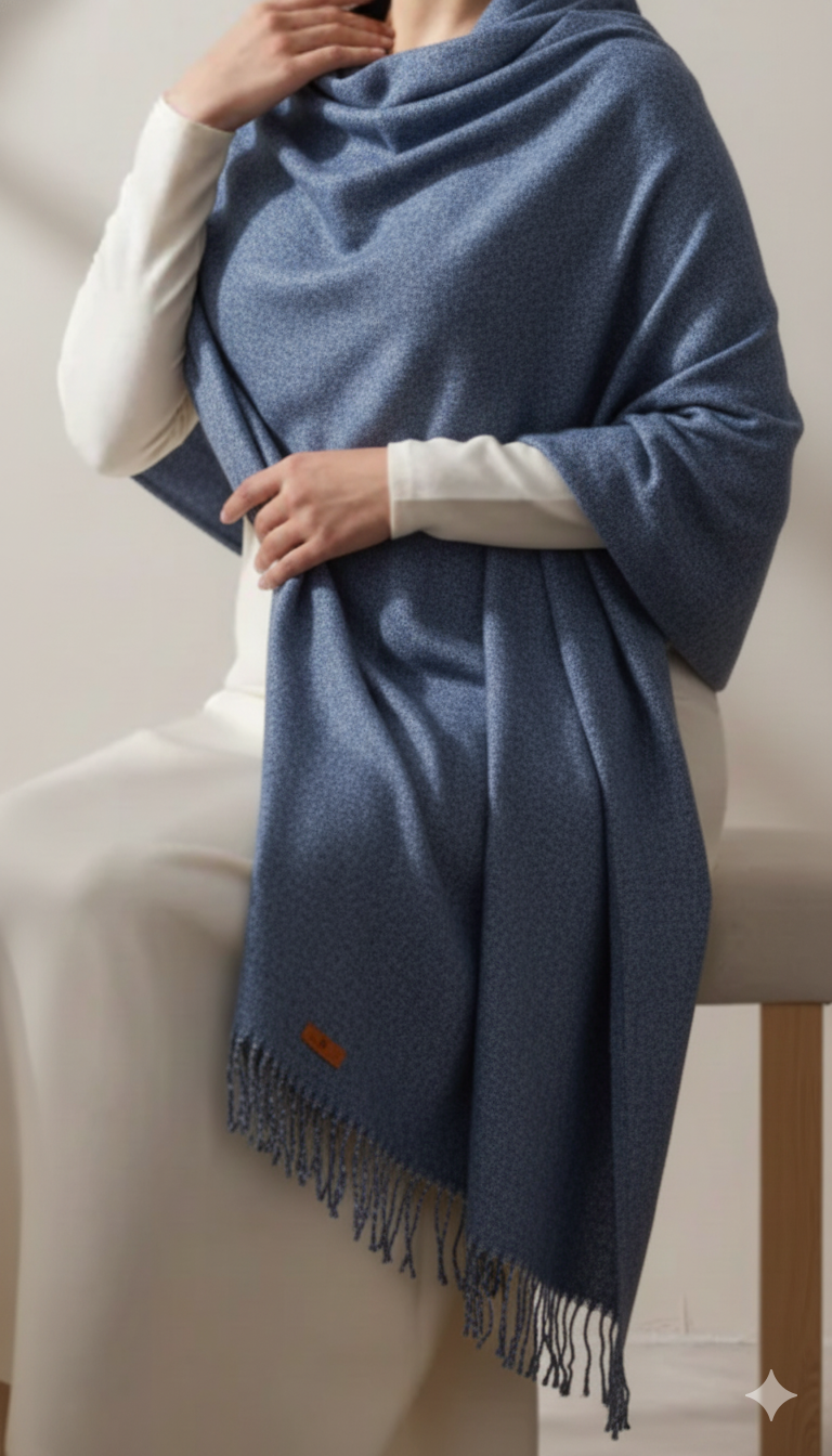 Navy Winter Stole PN5214