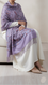 Purple Winter Stole PN5226