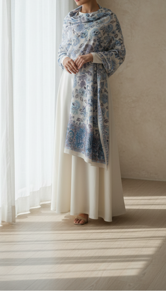 Khaki Winter Stole PN5241