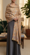 Mustard Winter Stole PN5293