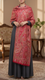 Red Winter Stole PN5304