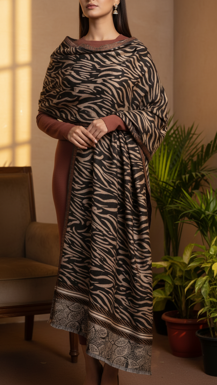 Brown Winter Stole PN5361