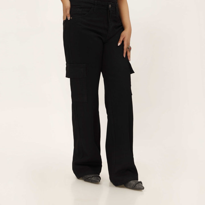 Black Denim Pant PP5014