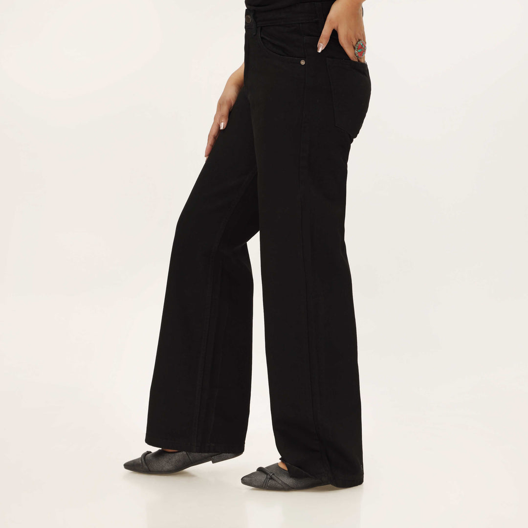 Black Denim Pant PP5015