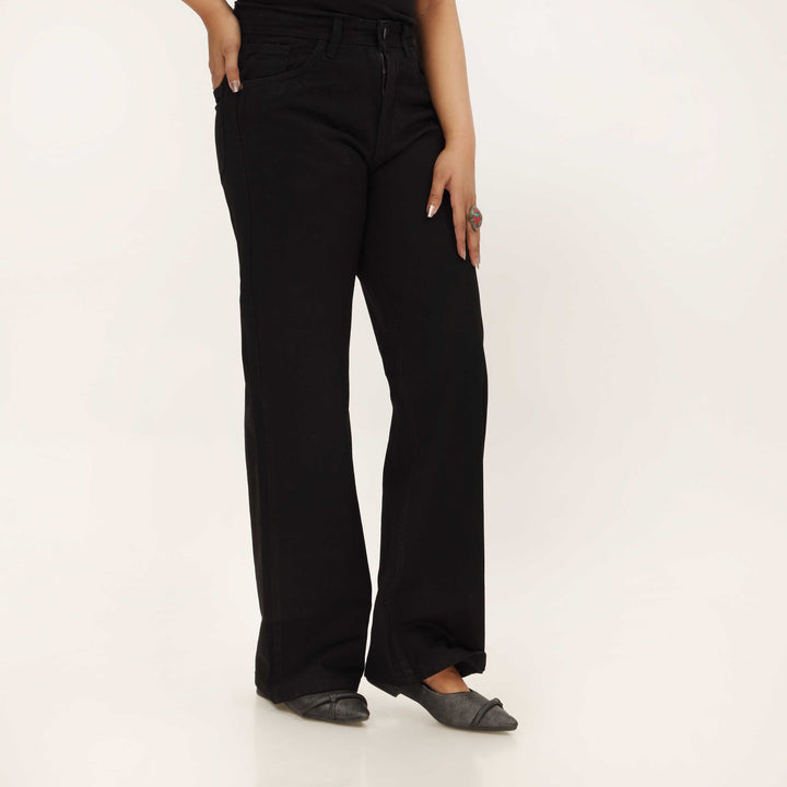 Black Denim Pant PP5015