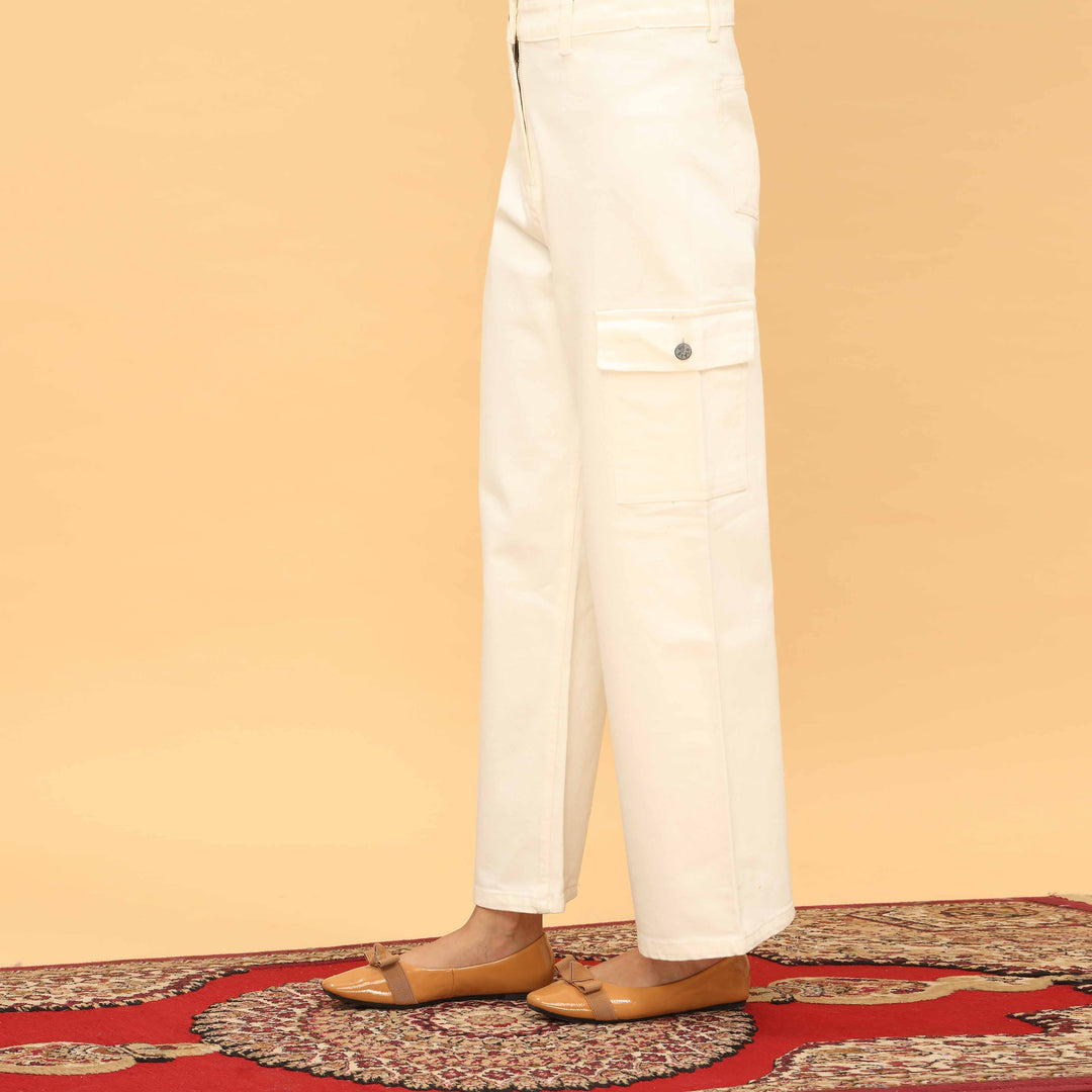 White Denim Pant PP5022