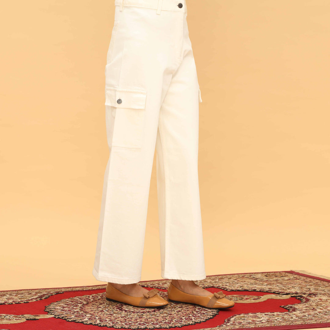 White Denim Pant PP5022