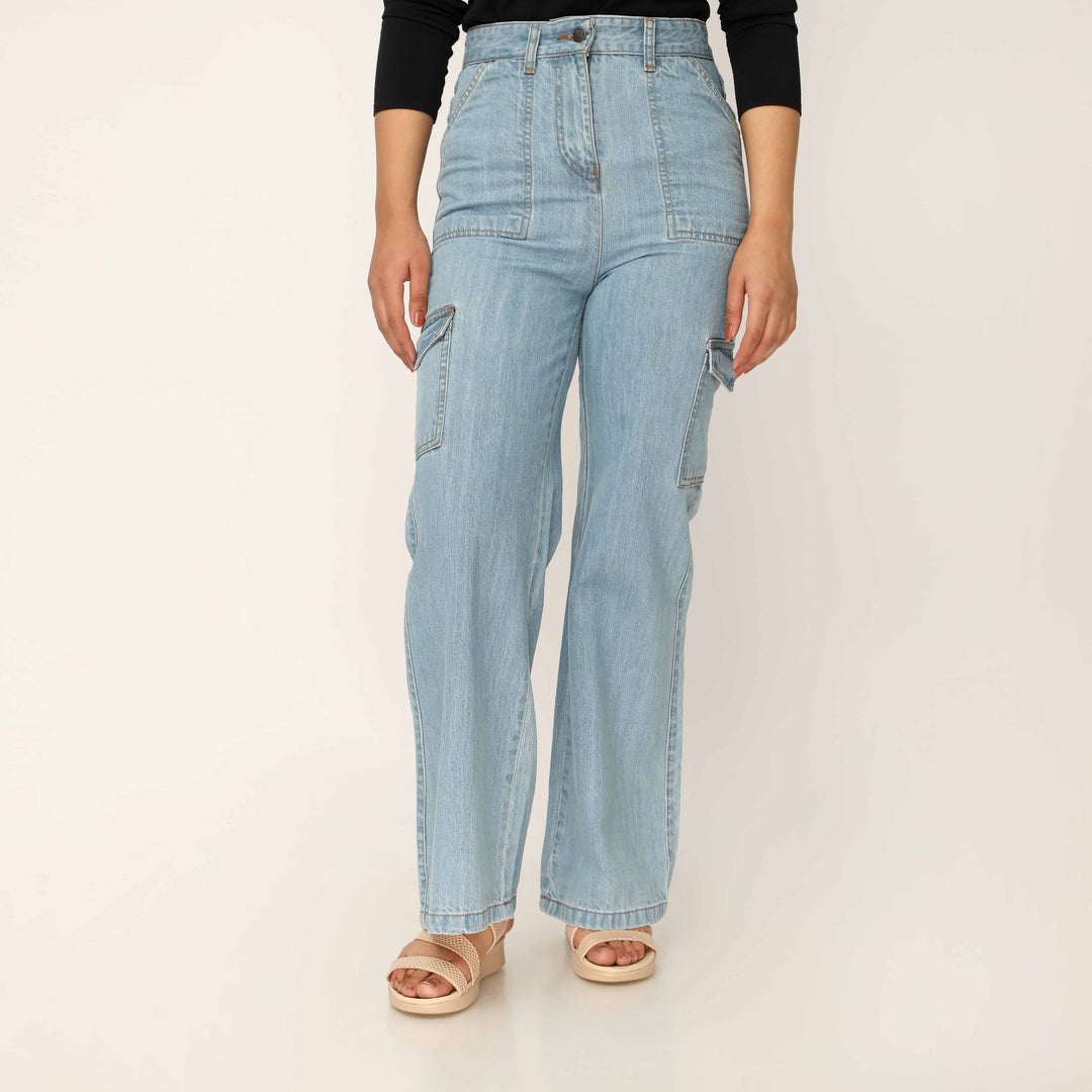 Sky Blue Denim Pant PP5041
