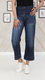 Blue Wide Leg Denim Pant PP5055