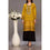 Yellow Color Jaquard Embellsihed Shirt PS2145
