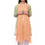 Peach Dyed Plain Chiffon Dupatta PS4709