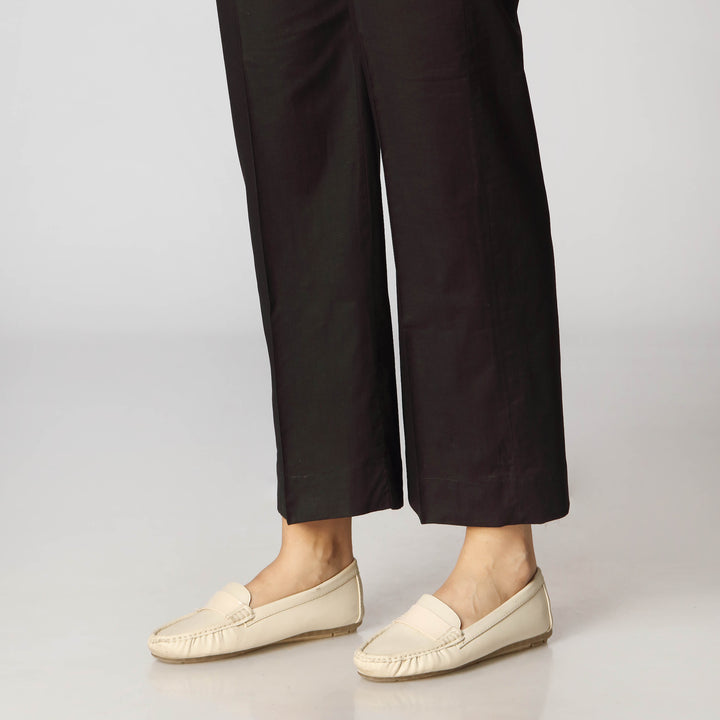 Black Cambric Straight Fit Trouser PS3510