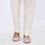 Cream Embroidered Cambric Trouser PS3565
