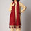 Maroon Crush Chiffon stole  PS3756