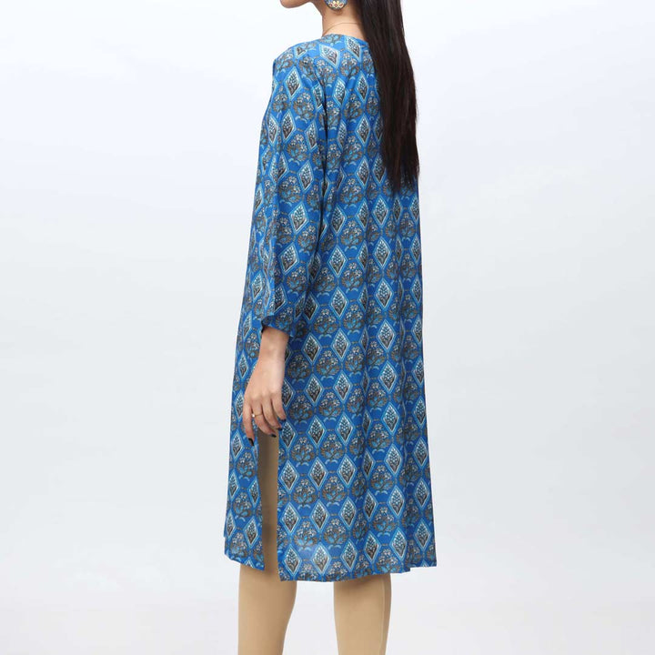 1PC-Unstitched Digital Printed Lawn Shirt PS4420