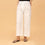 White Screen Printed Cambric Trouser PS4510