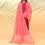 Pink Dyed Plain Chiffon Dupatta PS4706