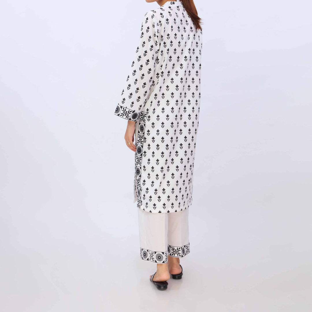2 PC- Cotton Cambric Printed Suit PS5050