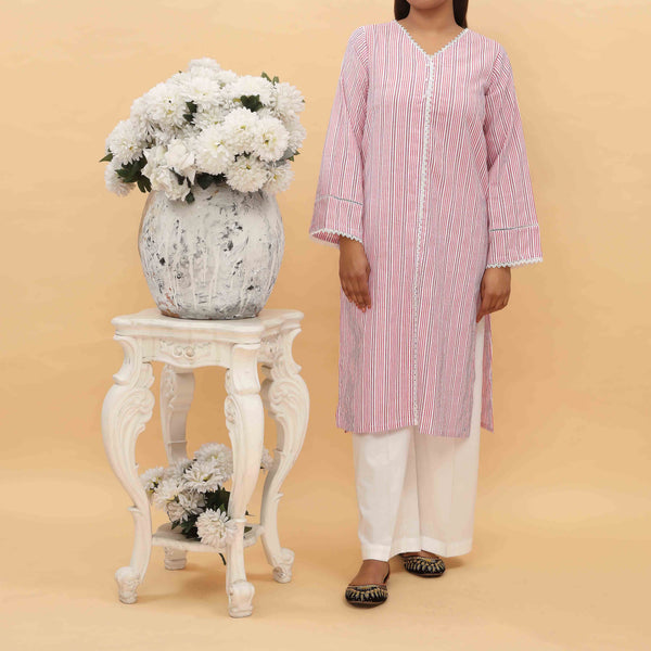 1PC- Dyed Cotton Jacquard Shirt PS5054